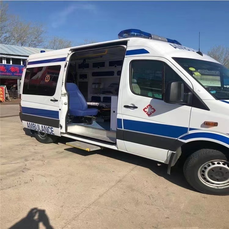 剑阁私人长途救护车出租转院回家